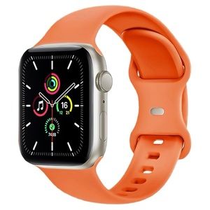 Adjustable Sport Band for Apple Watch Soft Silicone Replacement Wristband Strap